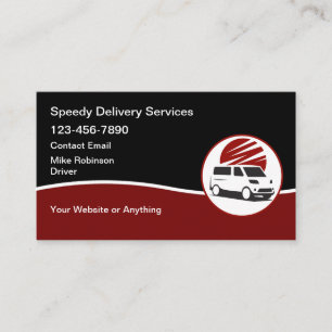 Carte De Visite Services de livraison locale rapide