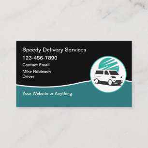 Carte De Visite Services de livraison locaux rapides 