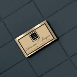 Carte De Visite Services de luxe Design d'intérieur Événement M