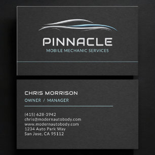 Carte De Visite Services de mécanicien mobile professionnel