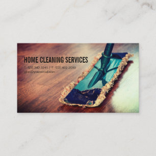 Carte De Visite Services de nettoyage   Maids