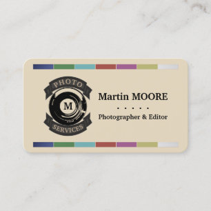 Carte De Visite Services de photo