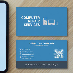 Carte De Visite Services de réparation informatique