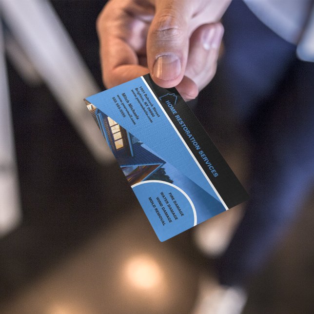 Carte De Visite Services de restauration à domicile (Créateur téléchargé)