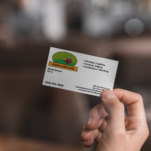 Carte De Visite Services de soins de la pelouse