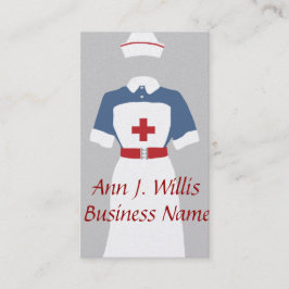 Carte De Visite Services de soins infirmiers Médicales et d'urgenc