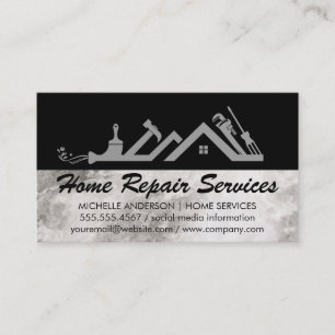 Carte De Visite Services d'entretien de réparation à domicile