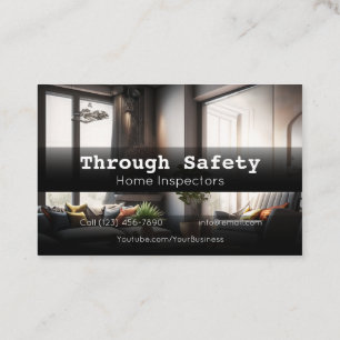 Carte De Visite Services d'inspection professionnelle de maison
