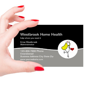 Carte De Visite Services infirmiers Médicales en santé à domicile