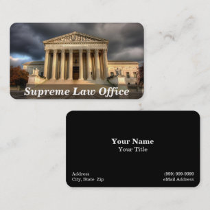 Carte De Visite Services juridiques / Avocat / Procureur