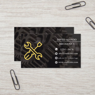 Carte De Visite Services mécaniques de confiance pour tous les véh
