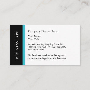 Carte De Visite Services professionnels