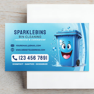 Carte De Visite Services professionnels de nettoyage de casiers