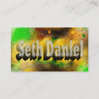 Carte De Visite sethbusinesscard