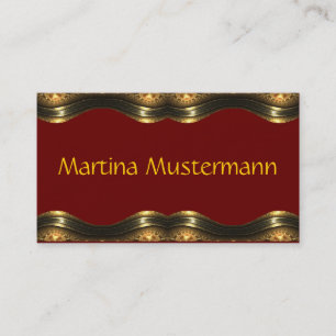 Carte De Visite SEULEMENT dégradés de COULEUR - miroir de bordure 