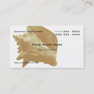 Carte De Visite Shell maritime