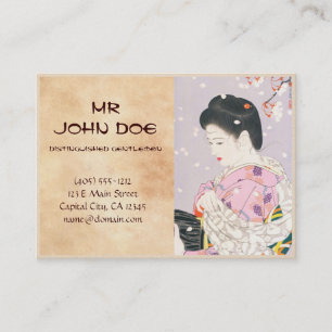 Carte De Visite Shimura Tatsumi cinq figures des beautés modernes