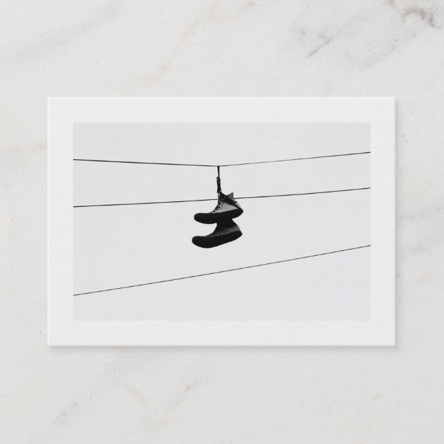 Carte De Visite Shoefiti (frontière) (Devant)