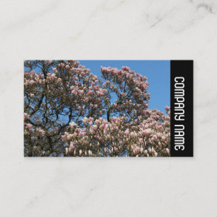 Carte De Visite Side Band - Arbre Magnolia en Fleur