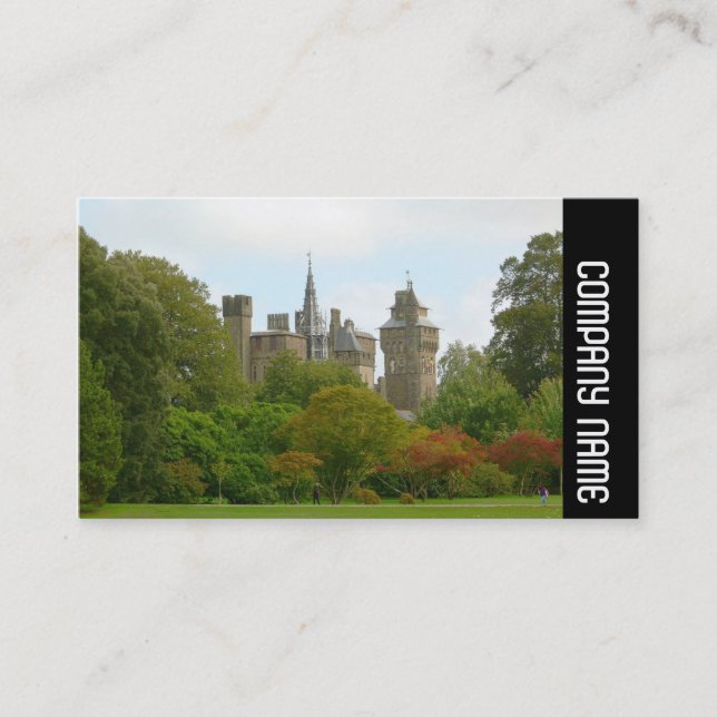 Carte De Visite Side Band - Cardiff Castle (Devant)