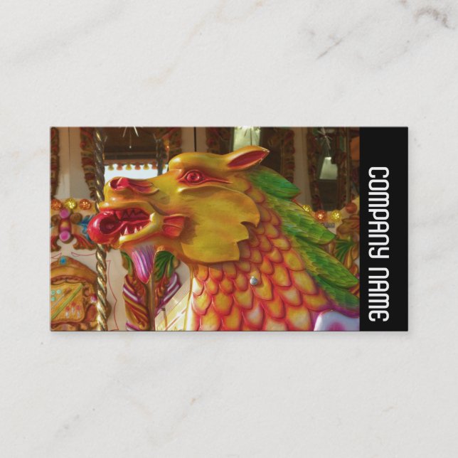 Carte De Visite Side Band - Merry-go-round Dragon (Devant)