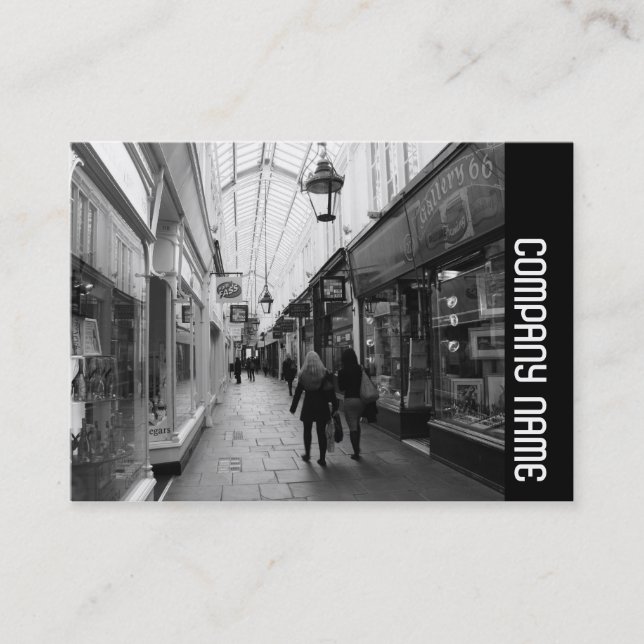 Carte De Visite Side Band - Salle de shopping (Devant)
