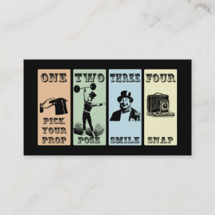 Carte De Visite Signe photo Prop Parti Vintage