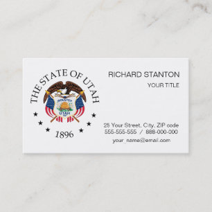 Carte De Visite signe Utah