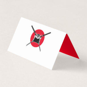 Carte De Visite Signes de table Samurai
