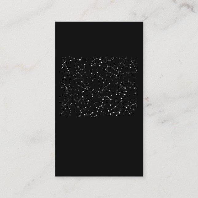 Carte De Visite Signes Zodiac Stars Constellation Horoscope Astrol (Devant)