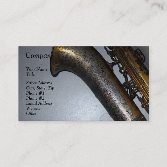 Carte De Visite "Silencieusement attendant " (Devant)