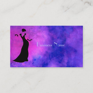 Carte De Visite Silhouette danseuse