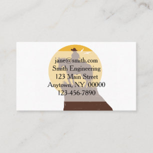 Carte De Visite Silhouette de cow-boy à cheval au coucher du sole