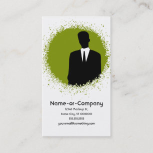 Carte De Visite silhouettes commerciales v.2