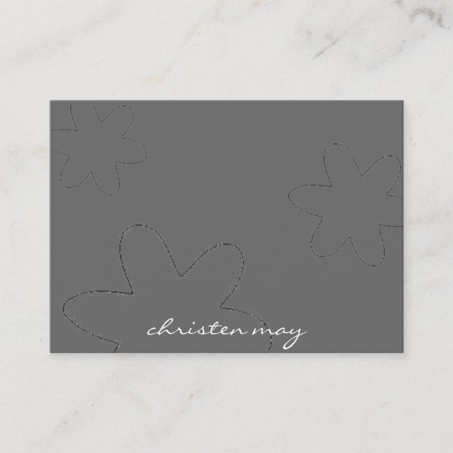 carte de visite simple (Devant)