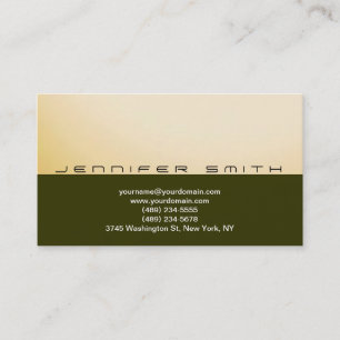 Carte de visite simple