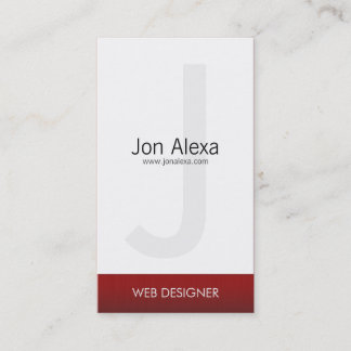 Carte De Visite Simple