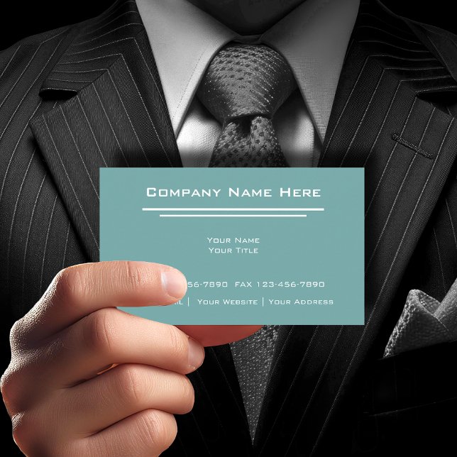 Carte de visite simple (Créateur téléchargé)