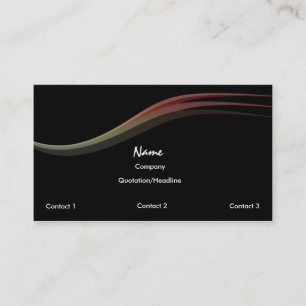 Carte de visite simple