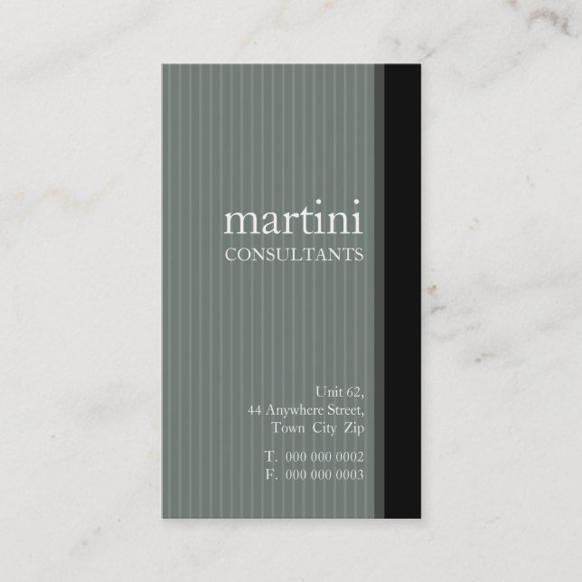 CARTE DE VISITE :: simple 8 (Devant)