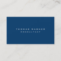Simple Bleu Simple Tendance Minimaliste
