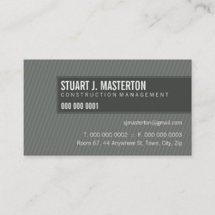 CARTE DE VISITE :: simple bloqué 3