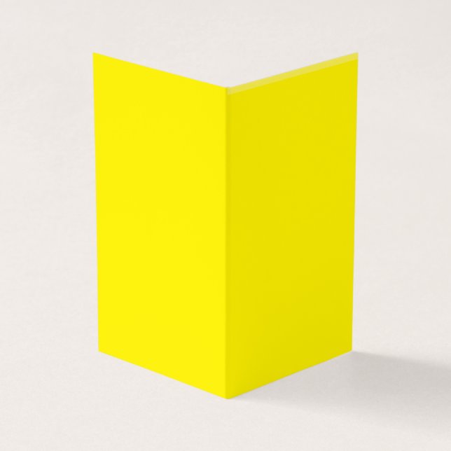 Carte De Visite simple couleur solide minimale personnalisée      (Extérieur)