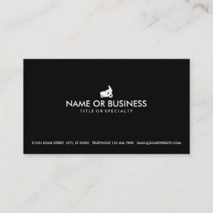 Carte De Visite simple entretien commercial de pelouse