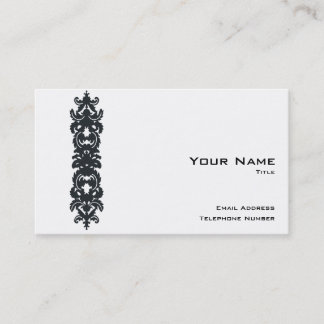 Carte de visite simple et sophistiqué avec code QR