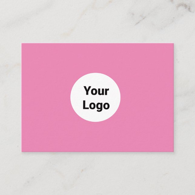 CARTE DE VISITE SIMPLE MINIMAL AJOUTER VOTRE LOGO TEXTE PERSONNALI (Devant)