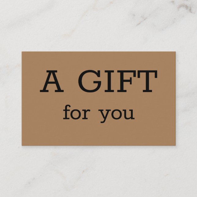 Carte De Visite simple minimum ajouter votre nom adresse texte log (Devant)