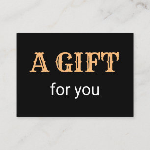 Carte De Visite simple minimum ajouter votre nom adresse texte log