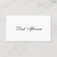 Simple moderne de soins postérieurs Lashes élégant