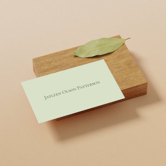 Carte de visite simple moderne professionnelle